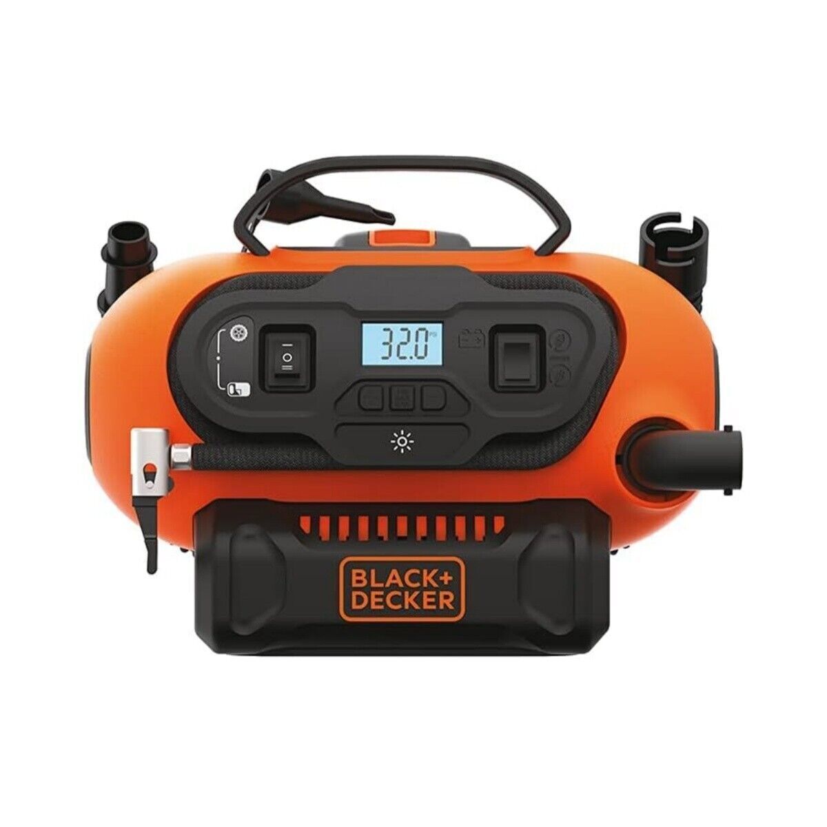 Inflator,3 20V Modes: Separately MAX* Sold Cordless,Battery BLACK+DECKER