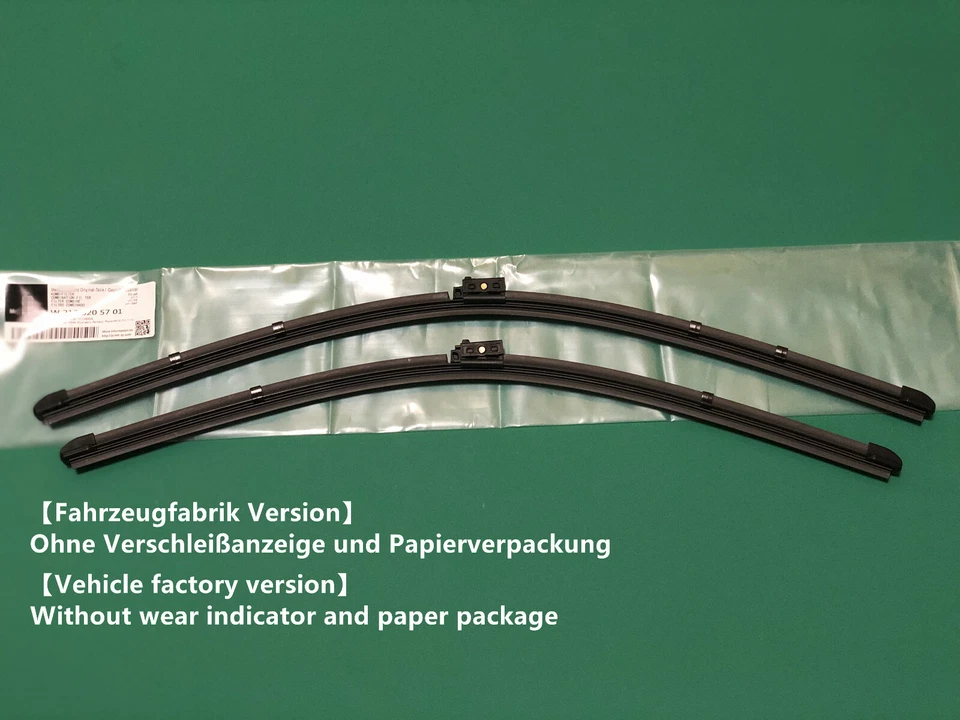 Juego de limpiaparabrisas originales OEM para Mercedes Benz Clase E W213 2016-2022 Foto 3 de 4