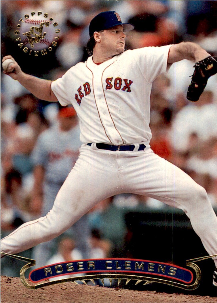 1996 Topps Stadium Club Roger Clemens Boston Red Sox #25 MLB
