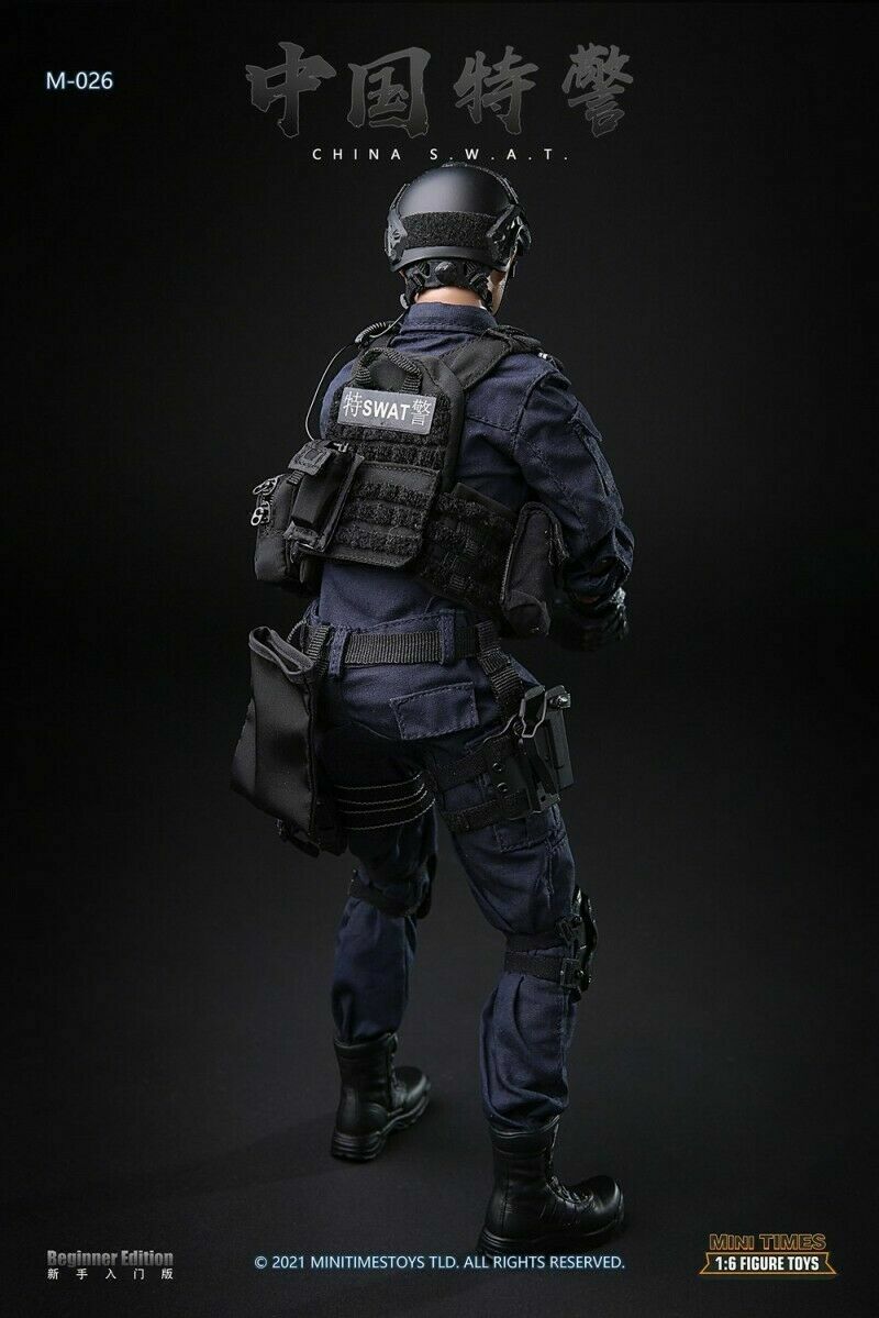 Action Figure Model mini times toys M026 1/6 SWAT Chinese Special