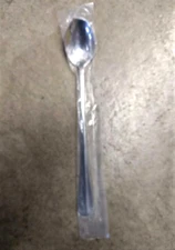 Bon Chef Chambers Pattern 18/10 Stainless Steel Iced Tea Teaspoon - 7.4" (S1102)