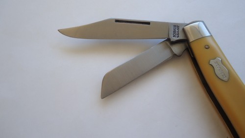 SCHRADE USA FRONTIERSMAN 8OTY STOCKMAN PATTERN KNIFE - Picture 4 of 17