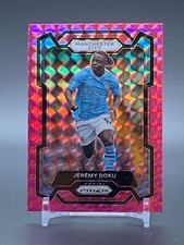 2023 Panini Prizm Premier League Jeremy Doku Choice Nebula #11 card