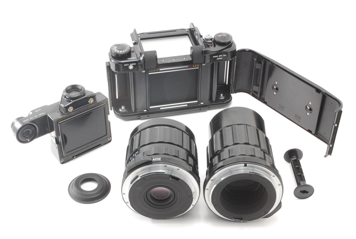PENTAX 67 TTL ＋ SMC TAKUMAR 6×7 200mm f4 Pentax 6x7 67 TTL Mirror Up SMC Takumar 6x7 200mm F/4 Lens