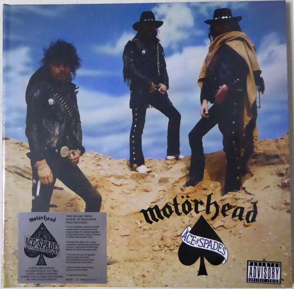 Motörhead ‎– Ace Of Spades - Reissue 180 Gram 2 × Vinyl,   BMG 2020
