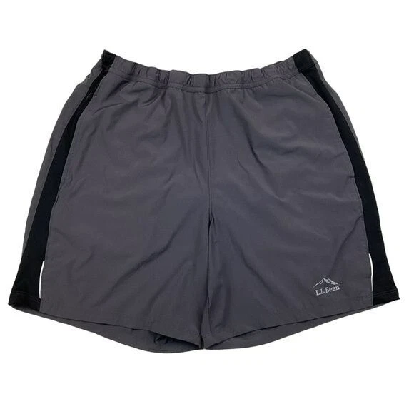 L.L. Bean Athletic Hiking Short Mens Large Gray