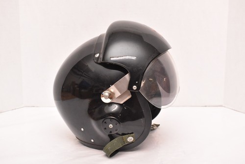 Air Force Motorcycle Helmet Dual Visors Black, One size fits all Fighter Pilot - Foto 2 di 14