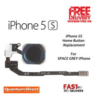 Iphone 5S Komplett Austausch Home-Taste Flexkabel Flachbandkabel - Black