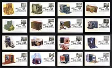 2024 Ansel Adams Forever Stamps 16 FDC Set : Cachets by Tony Ciccolella