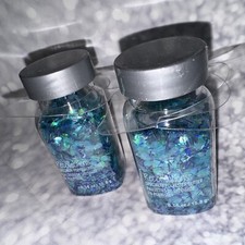 2 New Recollections Specialty Polyester .56oz Blue Ocean Glitter Crafts Projects