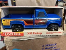 c1983 vintage Tonka Blue XSS pick up truck NOS - original box unused #2360