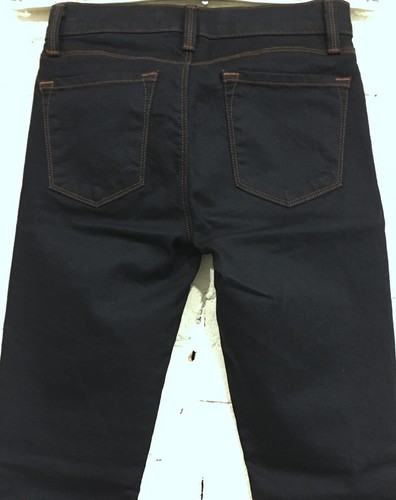 J BRAND JEAN Size 25 X 29" Skinny Leg Inseam Indigo Wash Dark Ink Cotton Stretch - Picture 10 of 12