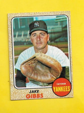1968 Topps Jake Gibbs #89 New York Yankees EX/EX/MINT FREE SHIPPING