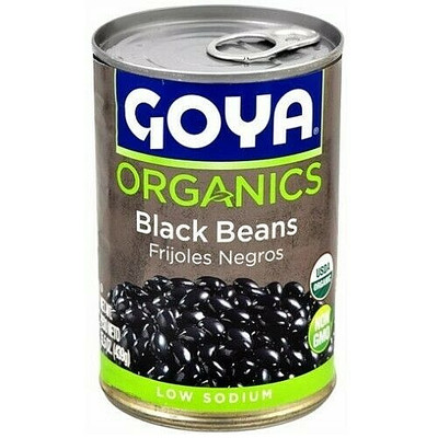 Goya Organics Black Beans 15.5 oz