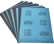 9X11 Sanding Sheets Coarse to Extra Fine, Silicon Carbide, For Knifemakers, Wood