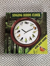 Singing Bird Wanduhr 30,5 cm mit Namen und Li...