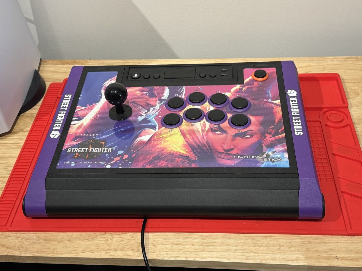HORI Fighting Stick Alpha Fight for PS5,PS4,PC SF6 Street Fighter