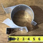 PelletVent 3PVL-WS1R Pellet Vent 3in Wall Strap Support Silver Metal Bracket — photo 7