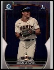 2023 Bowman Draft #BDC-136 Quinn McDaniel Chrome