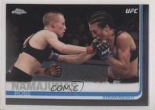 2019 Topps Chrome UFC Rose Namajunas (Facing Right) #10 15d4