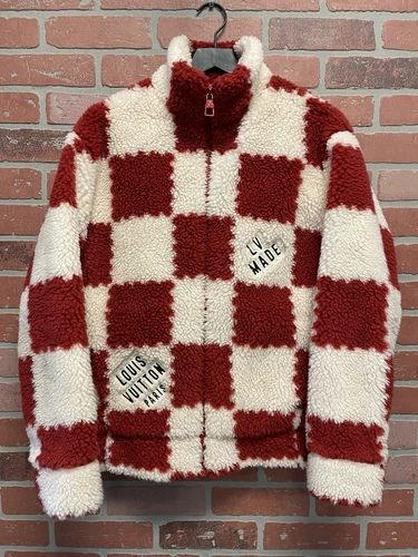 LOUIS VUITTON（LV） Taglia S Blusa Louis Vuitton x Nigo Jacquard Damien in Pile