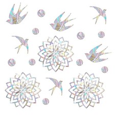 27 Bird Window Clings to Prevent Collisions  Static Decals for Glass Doors