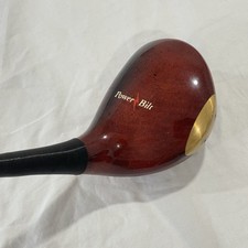 PowerBilt Citation One Persimmon Driver Vintage Steel Shaft RH