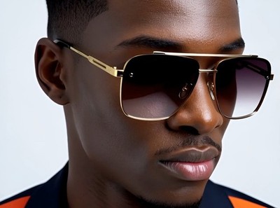 Men Sunglasses Fashion Designer Hip Hop Outdoor Fancy Glasses Square Outfit 2026