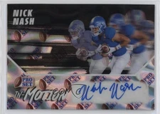 2025 Leaf Pro Set Metal In Motion Border Lava 1/1 Nick Nash #SM-NN1 Auto 1fl4
