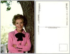 Nancy Reagan at Home Pacific Palisades Postcard