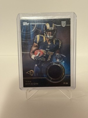 2014 Topps - Rookie Patch Tre Mason Player Worn Material #TRP-TM St. Louis Rams