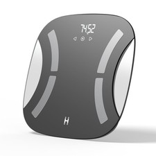 Homedics Essentials Body Analyser Scale - Digital Bathroom Scales with Body Com