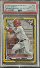 2024 Bowman Mega Box Dylan Crews Chrome Prospects Yellow /75 PSA 10 #23