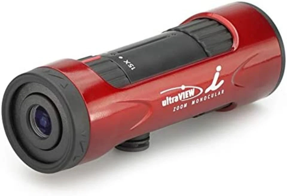 Kenko Monocle Ultra View I 15-50 x 21 15-50 x 21mm caliber Zoom type Red F/S NEW - Image 2 of 4