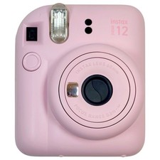 Fujifilm Instax Mini 12 Instant Camera - Blossom Pink WORKS GREAT 