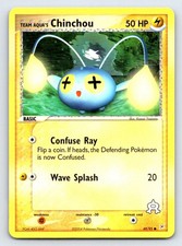Team Aqua's Chinchou 49/95 Common Team Magma vs Team Aqua Pokemon Damaged on eBay