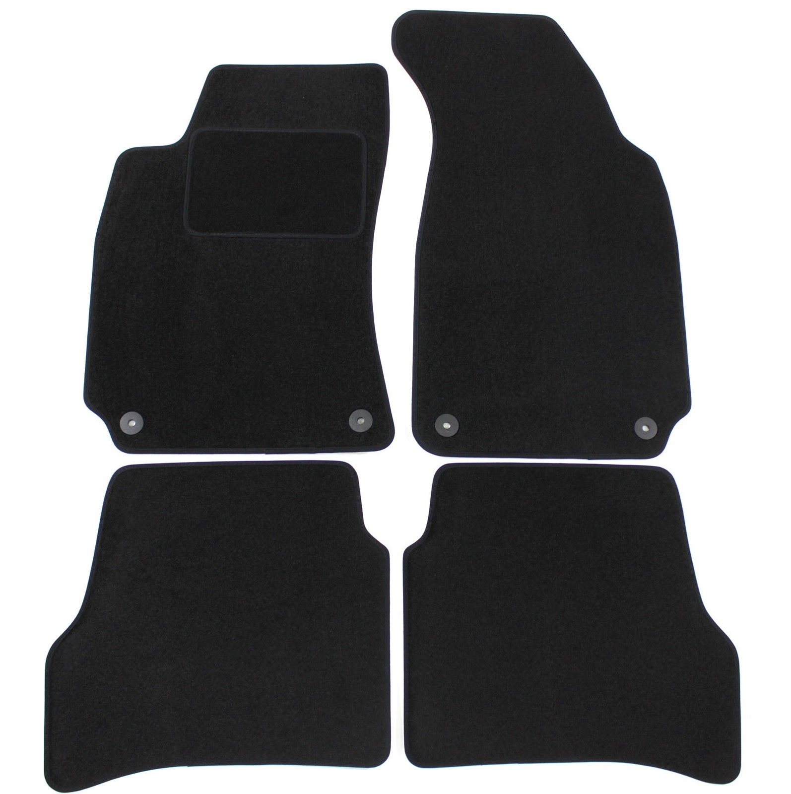 Tapis de Sol Velours Passat B5 2001-2006 Antidérapants et Résistants Haute Densité