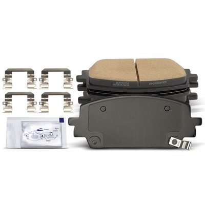 4pcs Front Ceramic Brake Pads with Hardware for Genesis	G80	2021 2022 GV70 GV60