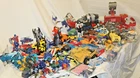 Huge Lot of Assorted Vintage Transformers Construction Vehicles & More AS IS