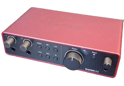 Focusrite Scarlett 2i2 Gen 4 Audio Interface Kostenloser Versand aus Japan