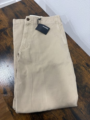 Buck Mason Ford Standard Chino Pants Men’s 34 Uniform Khaki Paper Back Twill NWT