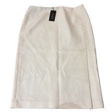 NWD LAFAYETTE 148 NEW YORK Cloud Wool Blend Skirt 12 Chic Read Notes 