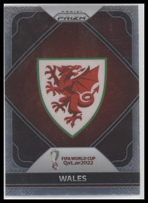 2022 Panini Prizm FIFA World Cup Qatar #32 Wales Team Badges | eBay