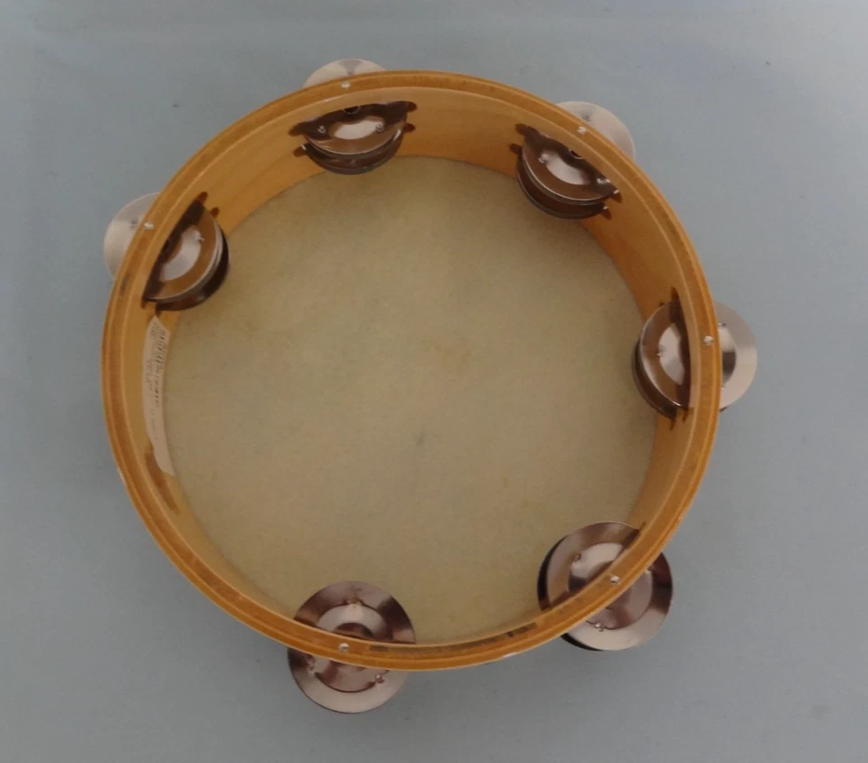 Schöne Schellentrommel/Tamburine - 12 Schellen - NEU - Bild 3 von 4