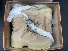 Texas Steer Kamaal 2 03266 Men's sand Suede Military Army Work Boots Size US 10