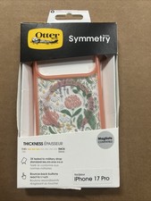 Otterbox Symmetry iPhone 17 Pro MagSafe Case Peachy Bloom