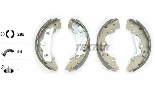 Textar Bremsbackensatz 91075800 FüR Hyundai A1-image
