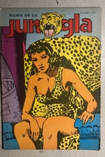 MAWA OF THE JUNGLE #5 (1968 Argentina) Spanish language color comic book FINE