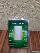 Lutron Maestro Fan Control and Light Dimmer - White