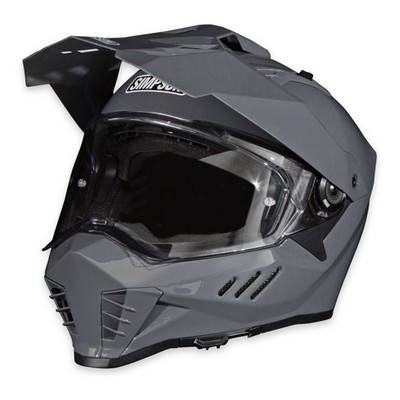 Simpson Motorcycle Xcursion Bandit Full Face Helmet Armor Large DOT ECE 22.06